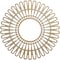 Ekena Millwork Cornelius Wood Fretwork Pierced Ceiling Medallion, Birch, 28"OD x 10 3/8"ID x 1/4"T CMWP28X0250CRBI - alternate 1